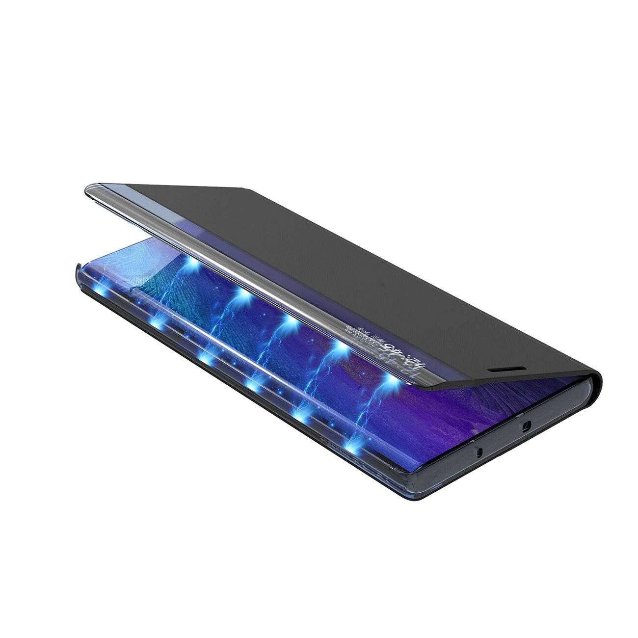 Neues Sleep Case Flip Cover Standfunktion Samsung Galaxy A26 - Schwarz