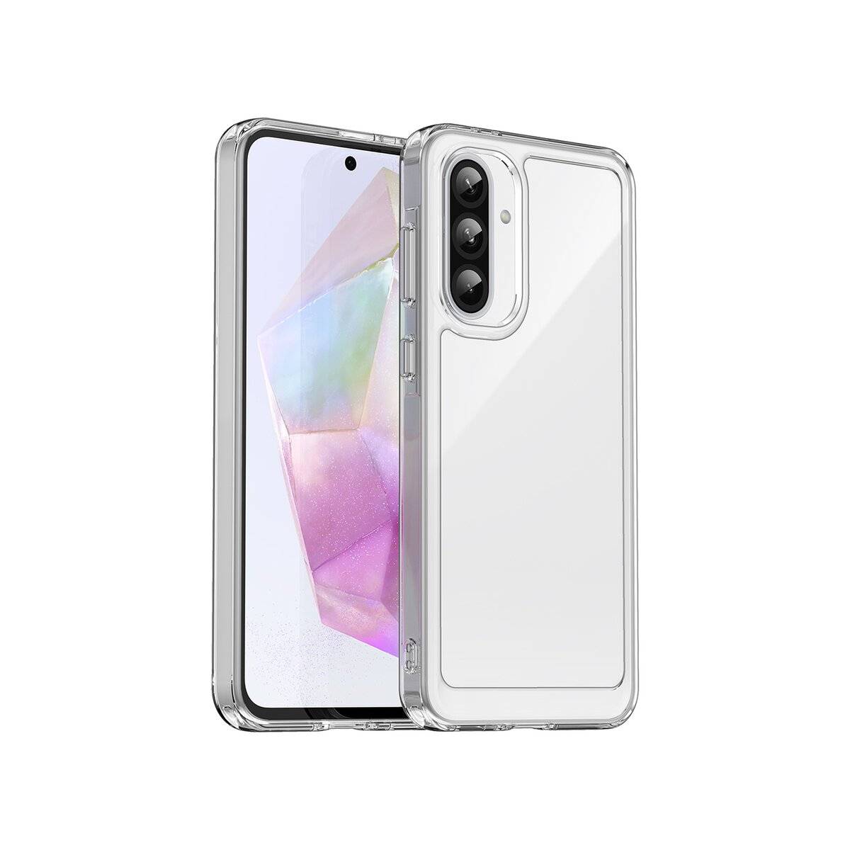 Outer Space Hülle Samsung Galaxy A26 Cover flexiblem Rahmen - Transparent