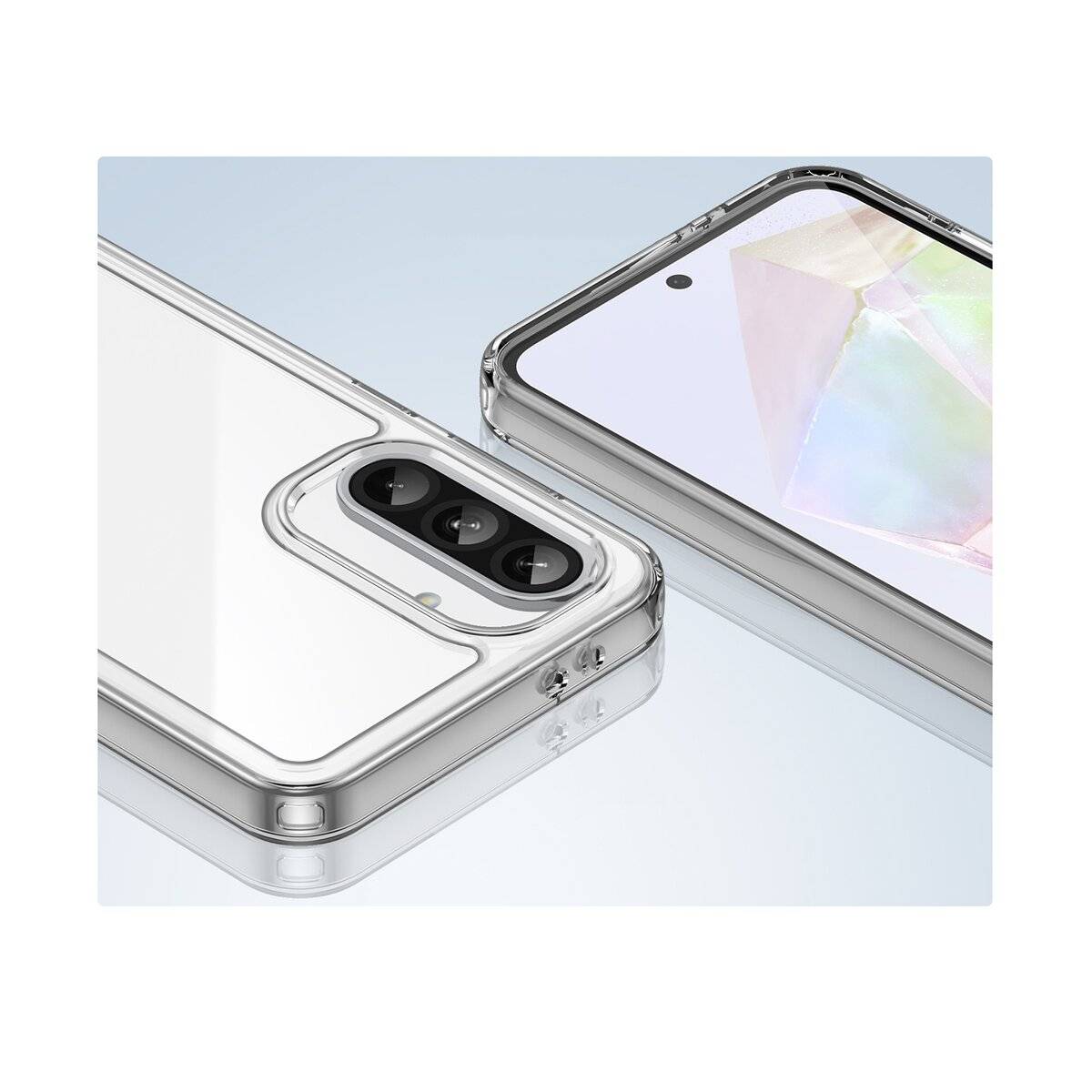 Outer Space Hülle Samsung Galaxy A26 Cover flexiblem Rahmen - Transparent