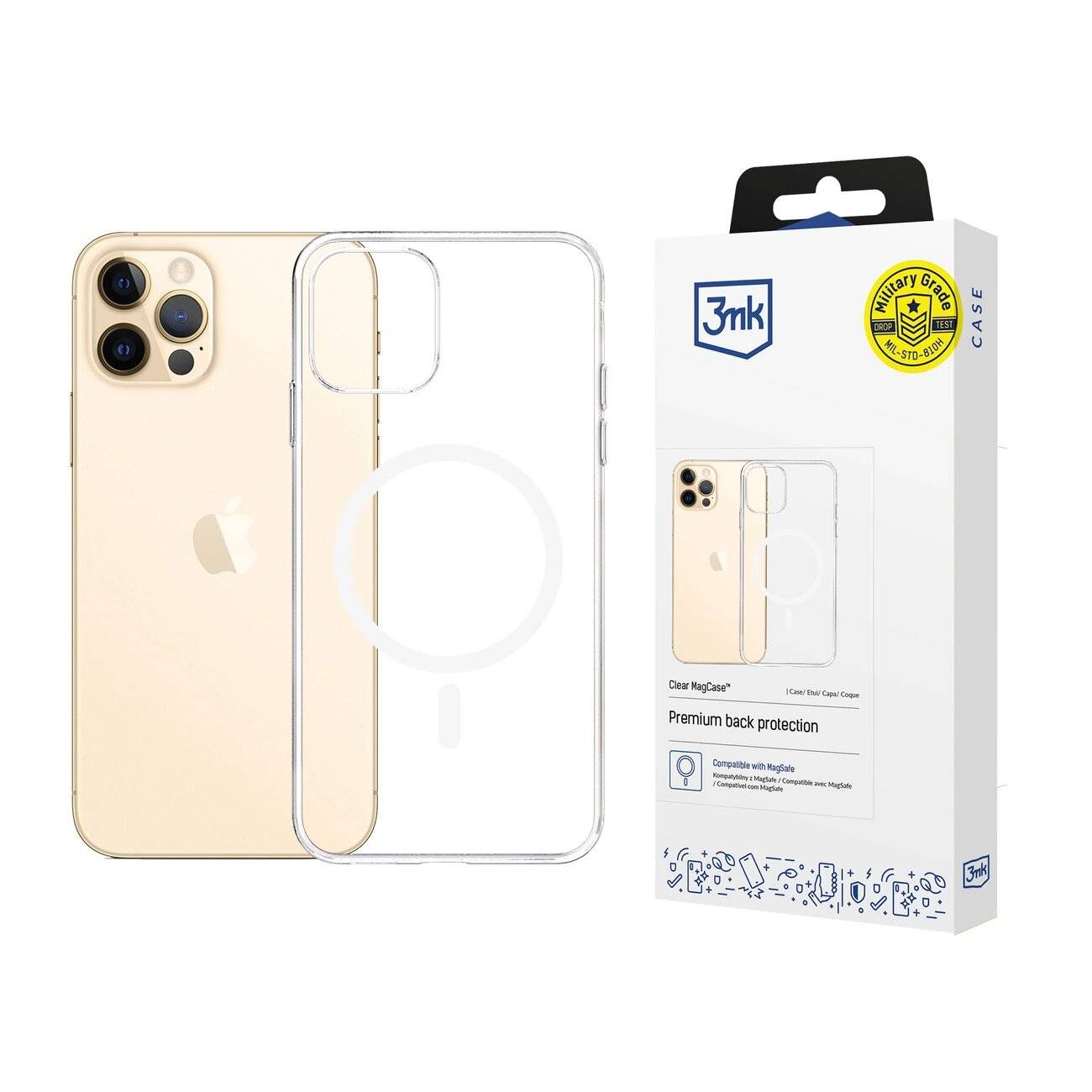 3mk Clear MagCase Hülle Apple iPhone 12 Pro Max –