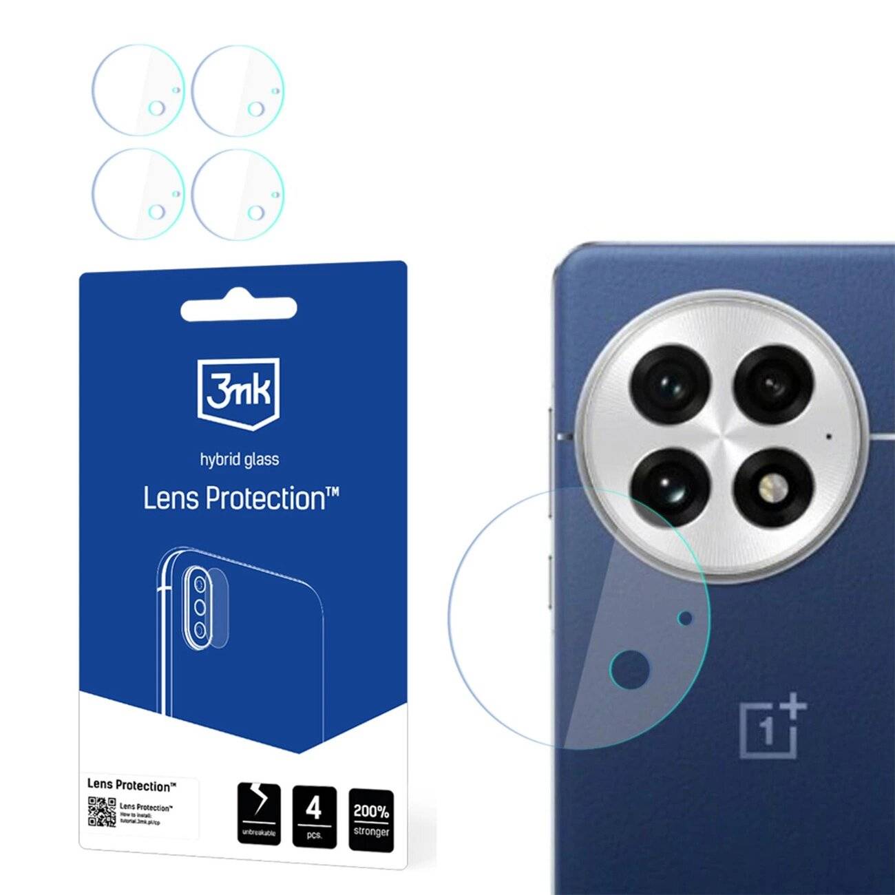 3mk Objektivschutz-Hybridglas Kameraobjektiv OnePlus 13