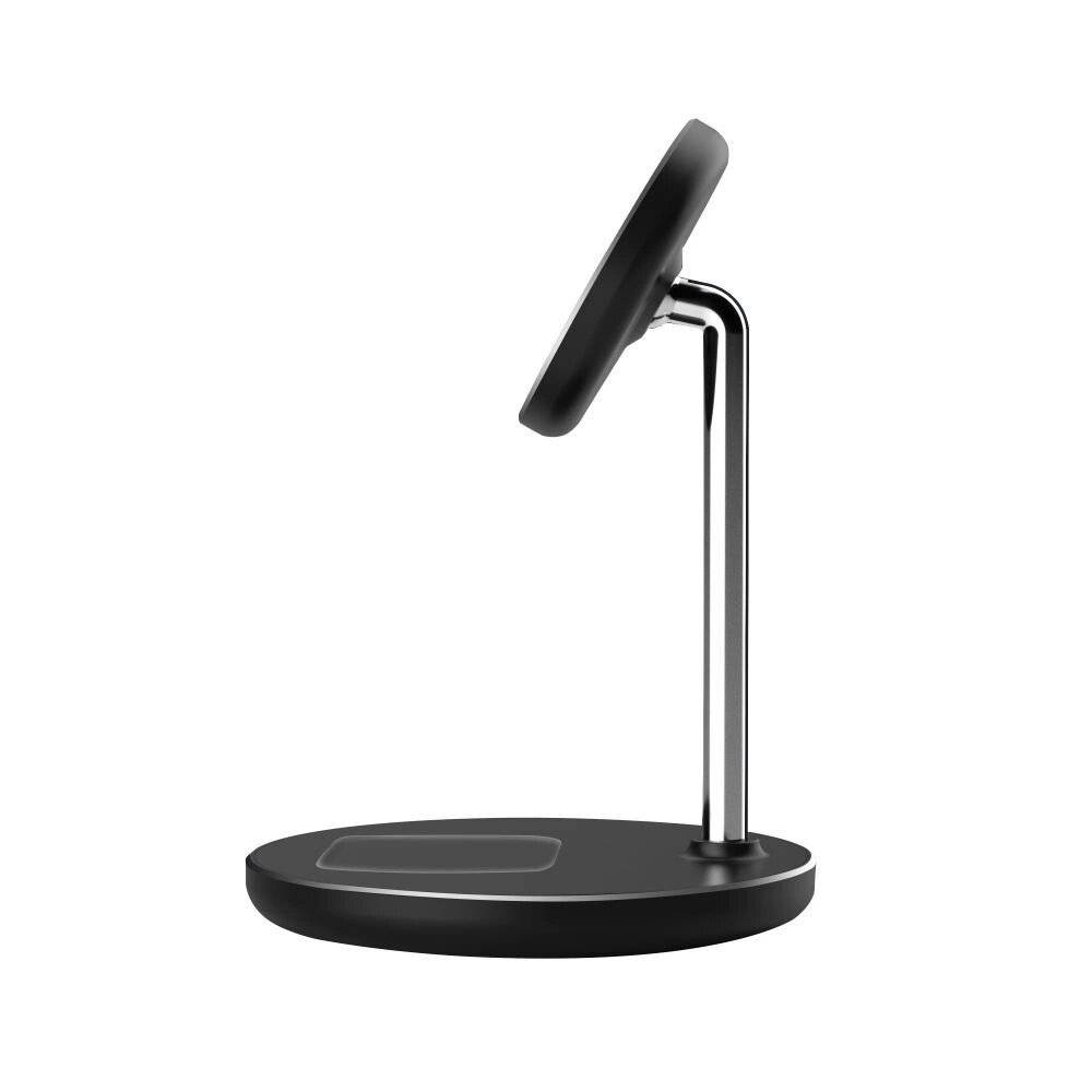 Tech-Protect QI15W-A39 2in1 MagSafe Ladestation - Schwarz