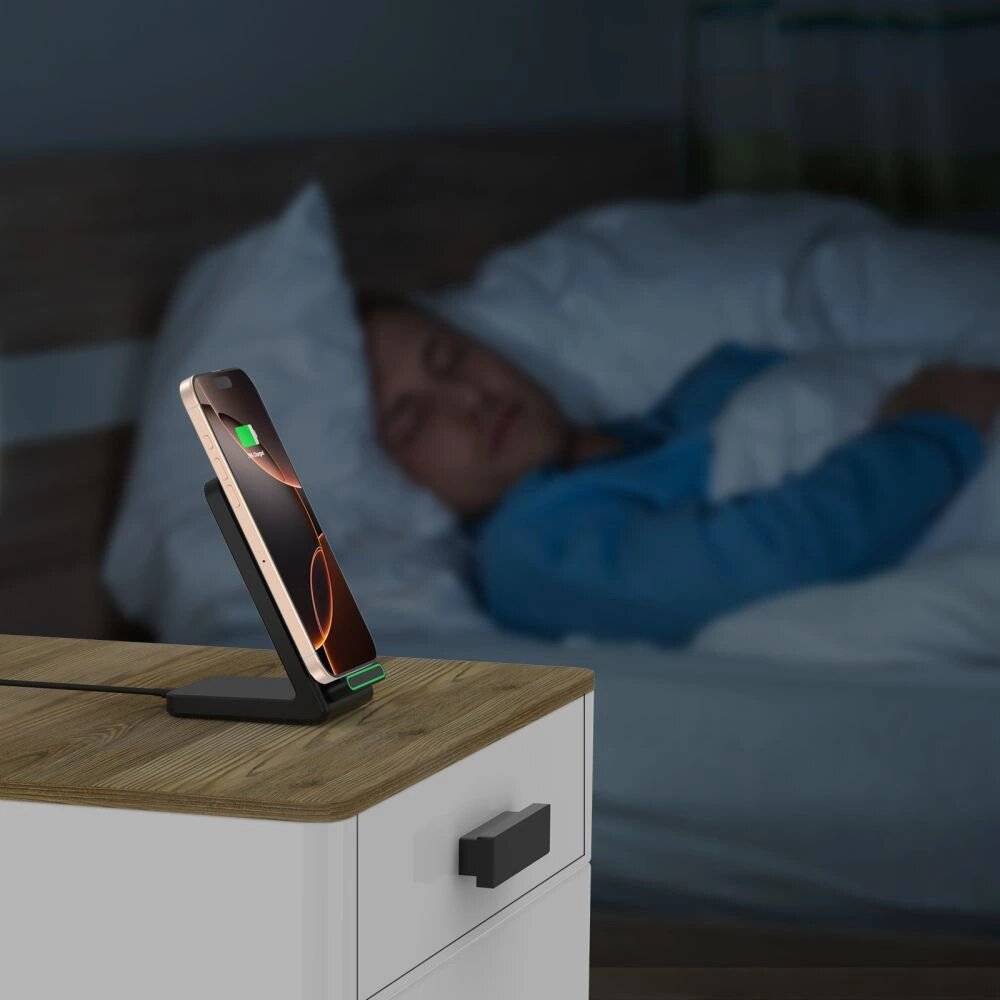 Tech-Protect QI15W-A40 Kabelloses Ladegerät - Schwarz