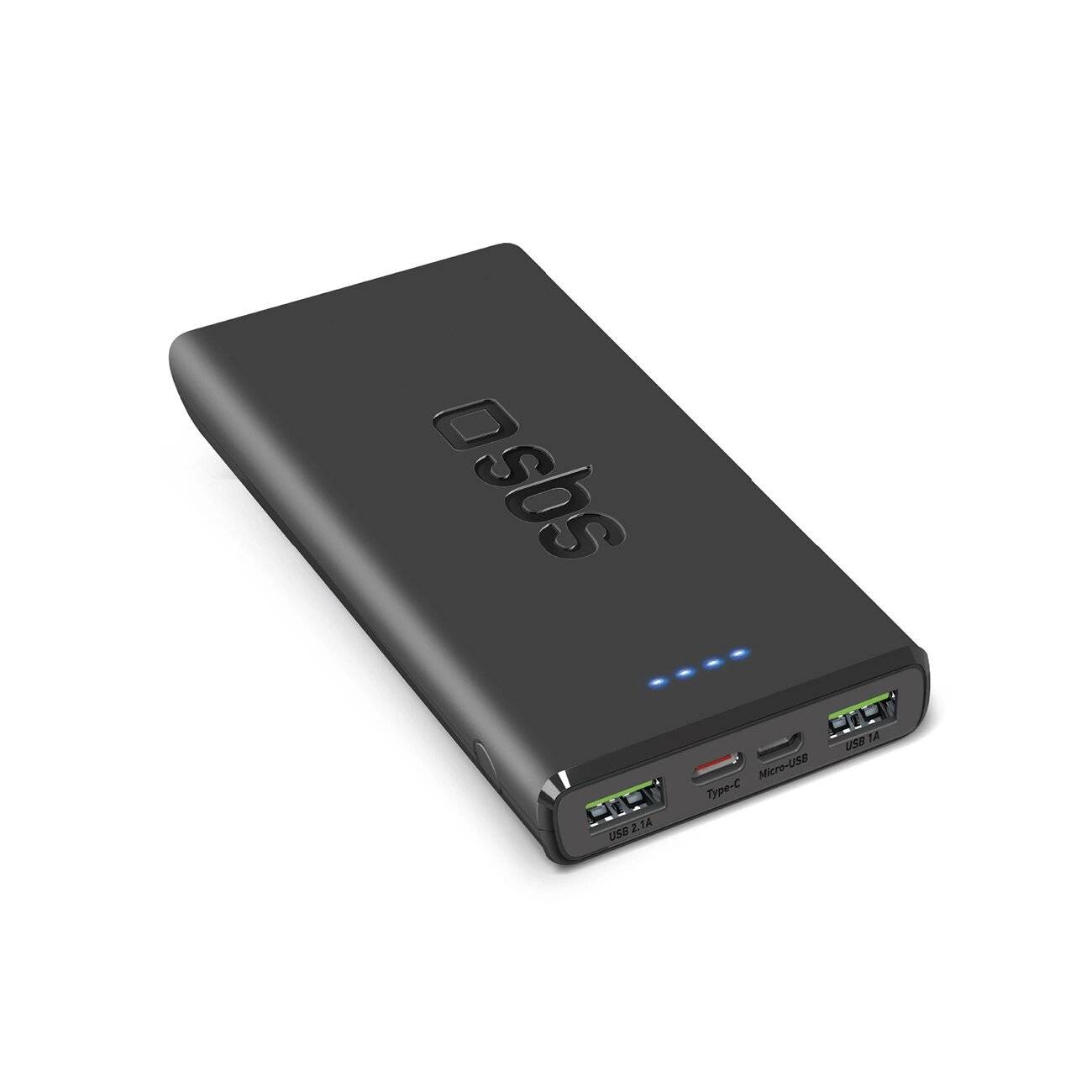 Powerbank SBS TTBB10000FASTPD20K 10000 mAh 20W Power Delivery - schwarz