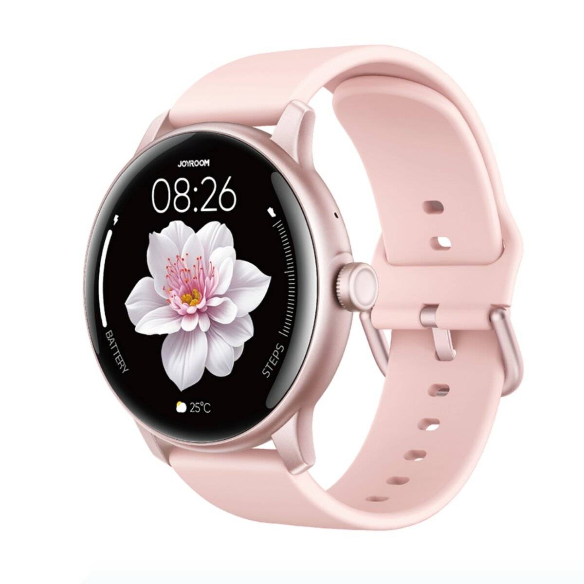 Joyroom Classis Series JR-FC1 Smartwatch Anrufbeantworterfunktion / IP68-Schutz - Pink