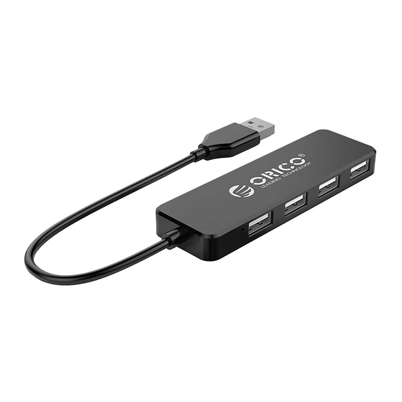 Orico FL01 USB-A Hub Dockingstation 4x 2.0 - Schwarz