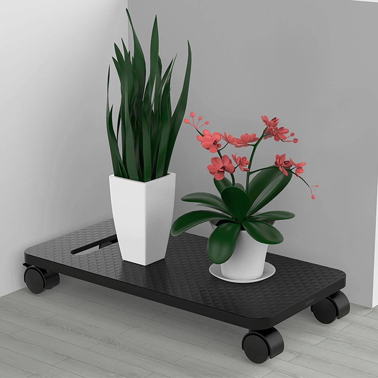 Orico CPB1 Computerständer Rädern - Schwarz