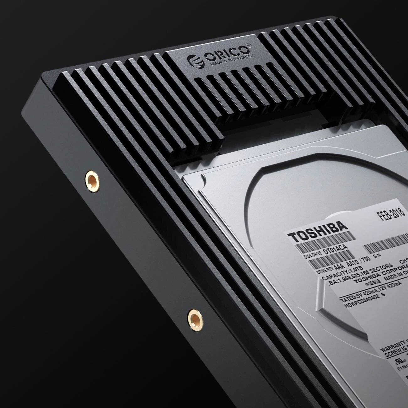 Orico D2SS-6G Laufwerksadapter 2,5″ 3,5″ Konverter - Schwarz