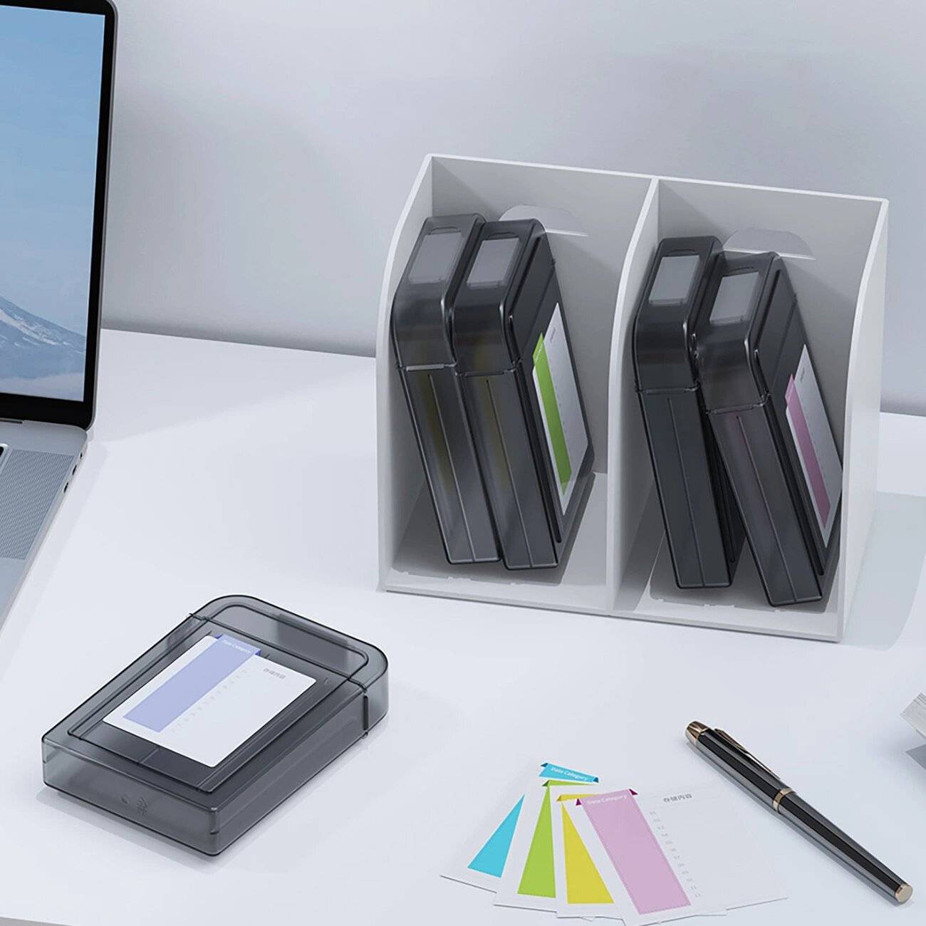 Orico PPH-25 Schutzhülle 2,5″ Diskbox - halbtransparent, grau