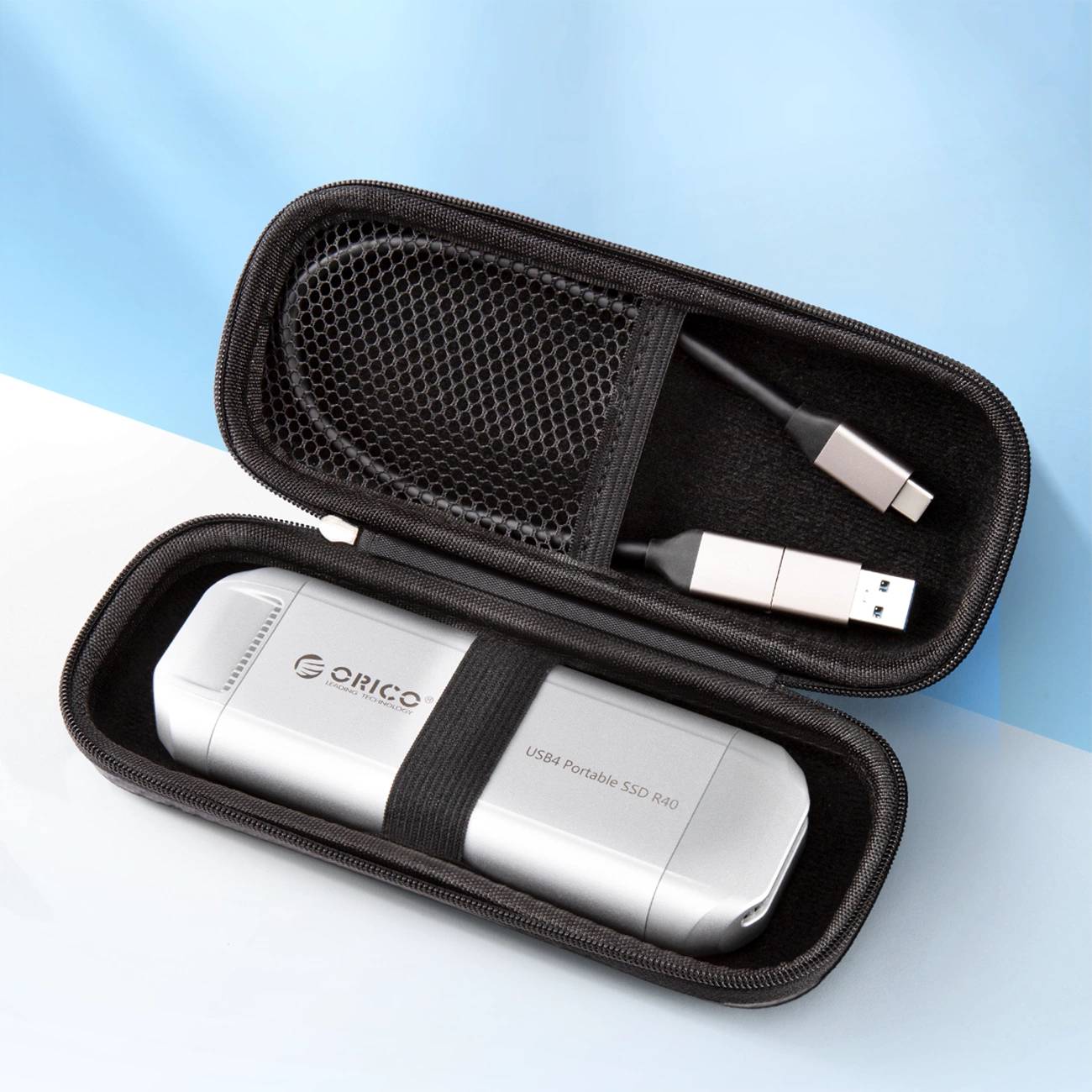 Orico M2PH04 Schutzhülle M.2 2280 Laufwerk, Schwarz