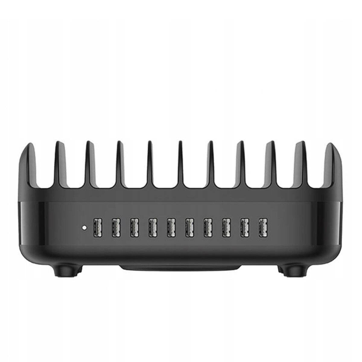 Orico USB Ladestation 10 Port 120W Multi Ladegerät Smart Dockingstation Schwarz