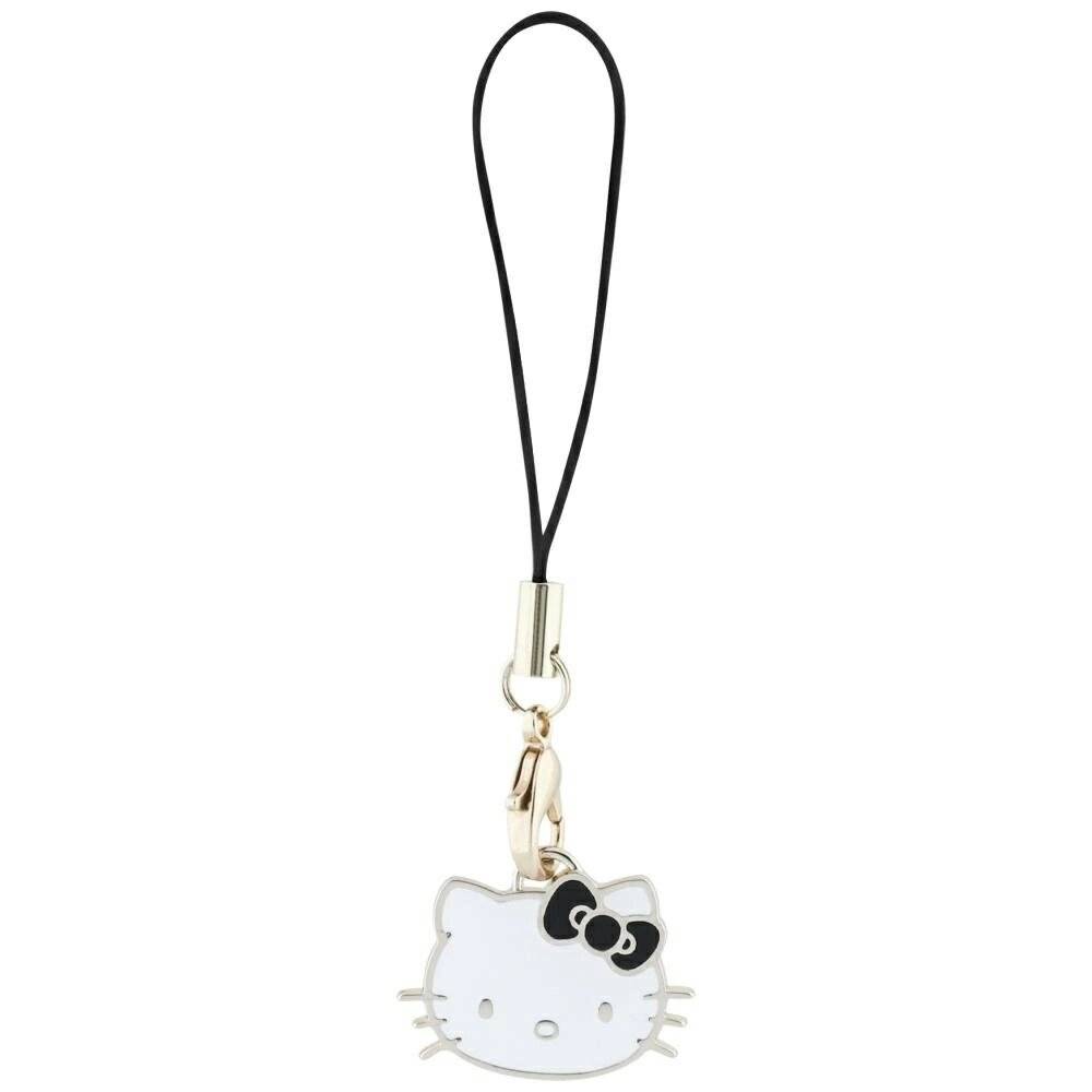 Hello Kitty Charm Kittenkopf-Anhänger - Schwarz