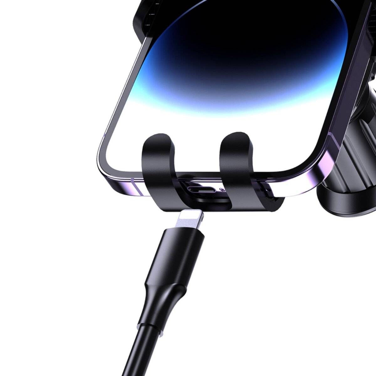 Dudao F5N+ Smartphone-Halterung Saugnapf Schwerkraft Schwarz