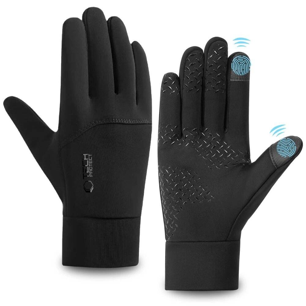 Tech-Protect WG01 Handschuhe Touch-Tipps L - schwarz