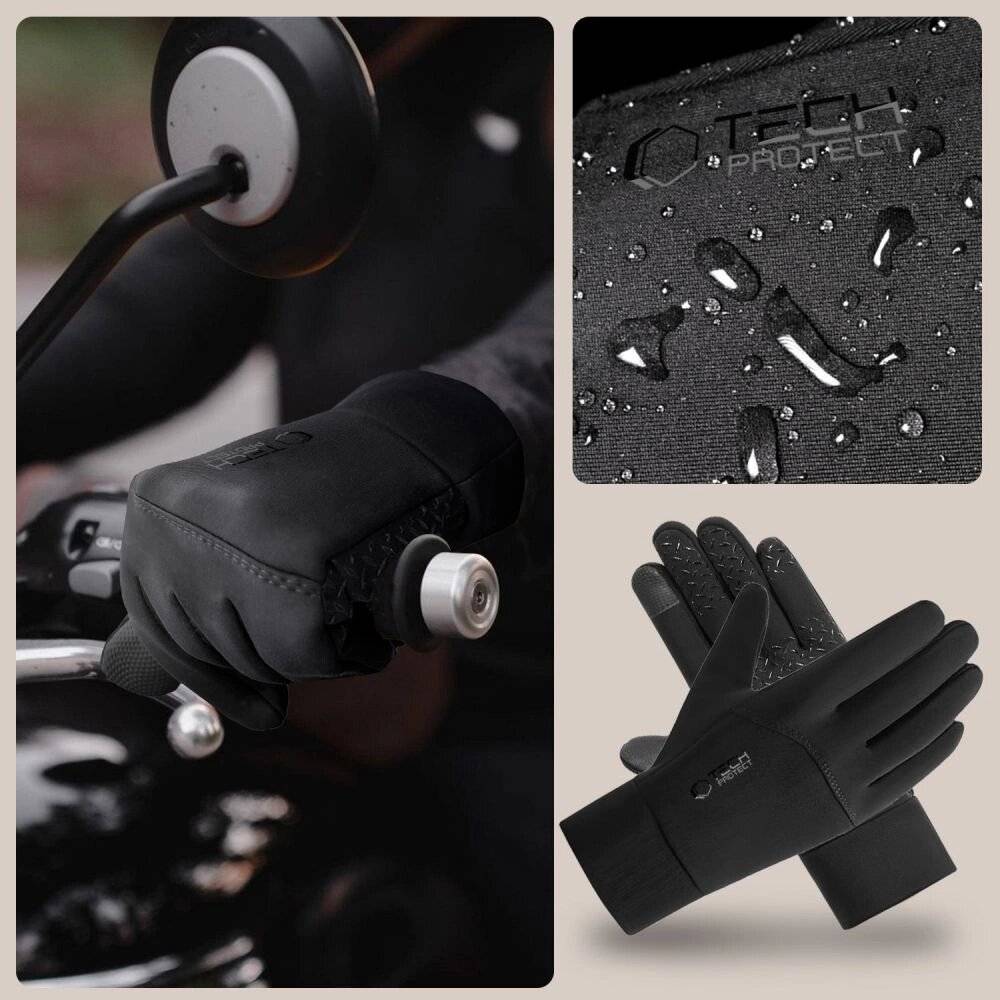 Tech-Protect WG01 Handschuhe Touch-Tipps L - schwarz