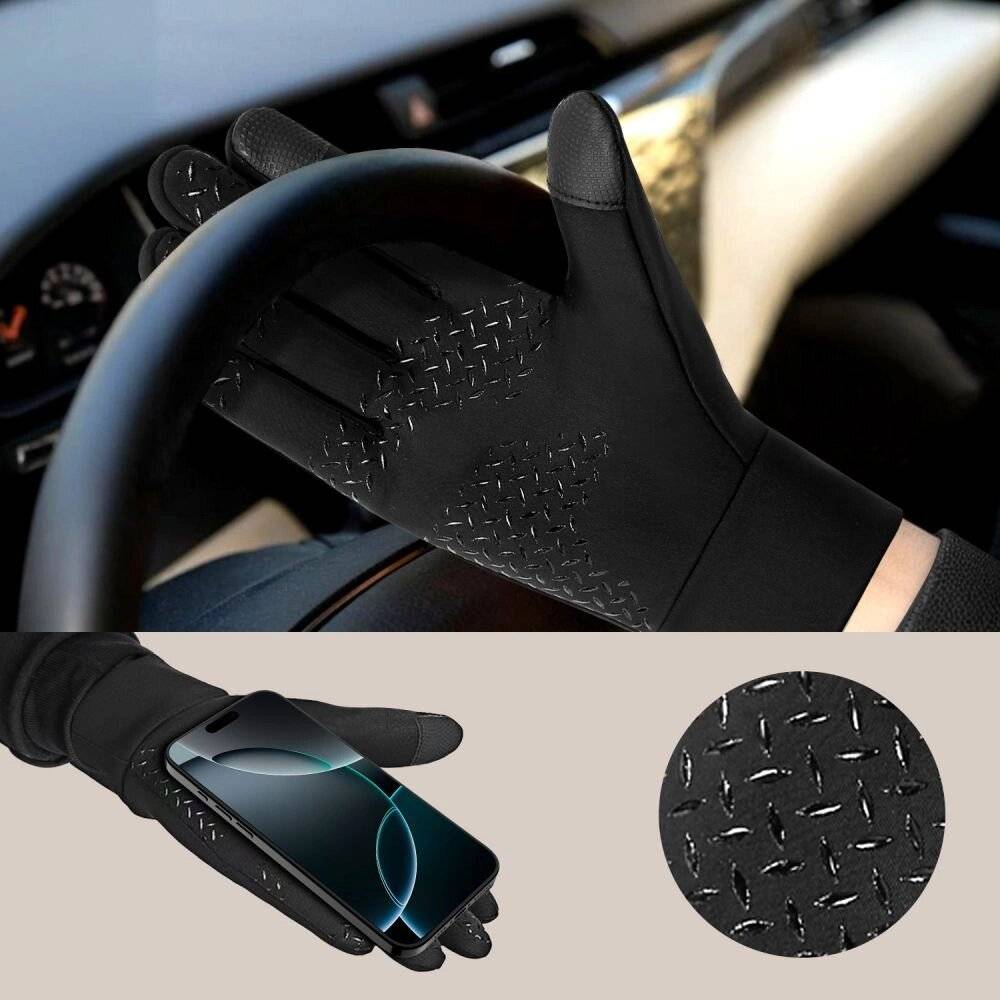 Tech-Protect WG01 Handschuhe Touch-Tipps L - schwarz