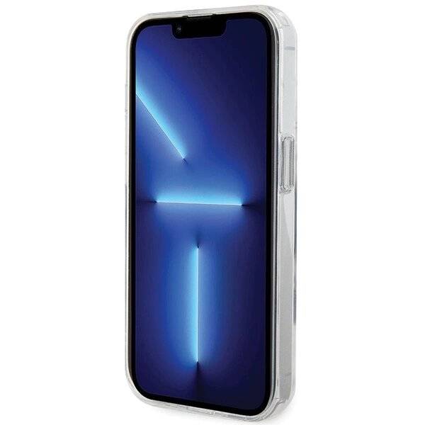 Karl Lagerfeld KLHMP15LHMRSKCH iPhone 15 Pro 6,1″ weiß/weiß Hardcase Ringständer Karl&Choupette