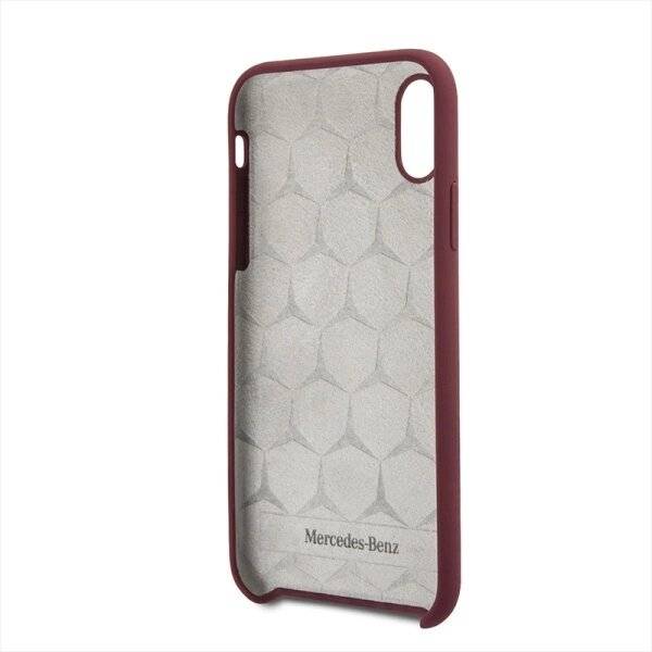 Mercedes Silicone Line iPhone X/XS Hülle - Rot