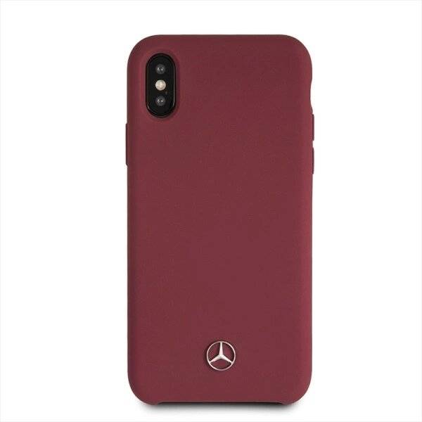 Mercedes Silicone Line iPhone X/XS Hülle - Rot