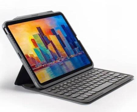 ZAGG Keyboard Pro Keys Hülle Pad 12.9″ 3 / 4 5 6 - Graphit