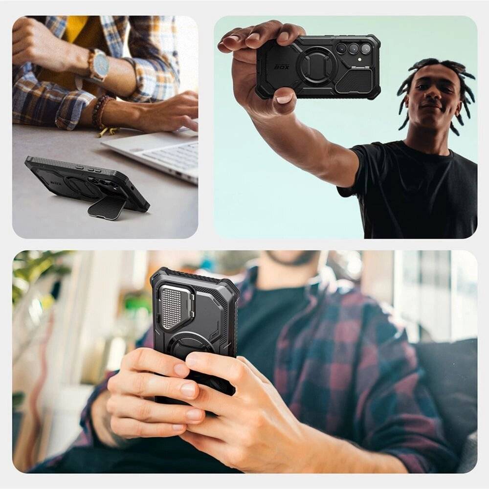 Supcase IBLSN Armorbox Mag Case Samsung Galaxy S25+ - Schwarz