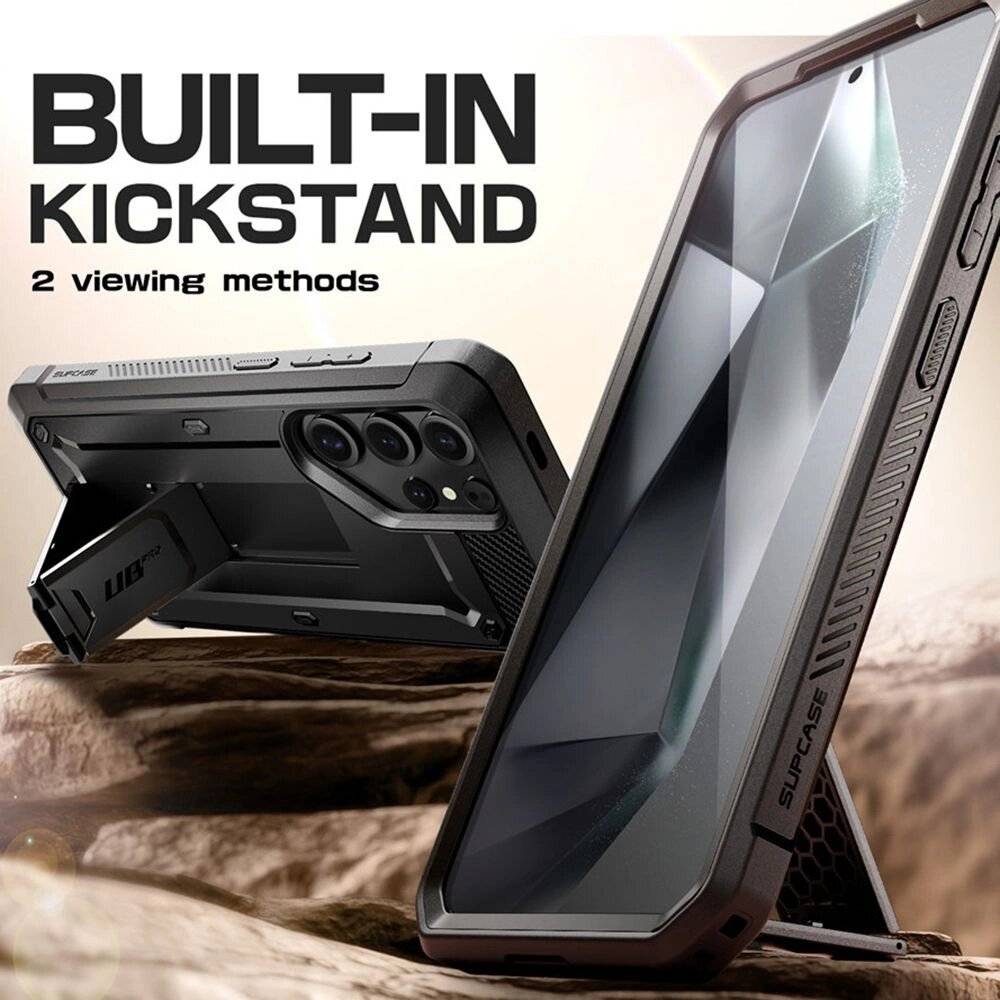 Supcase Unicorn Beetle Pro Hülle Samsung Galaxy S25 Ultra - Schwarz