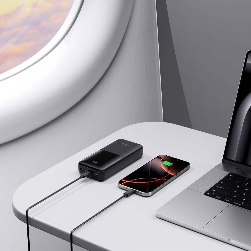 Powerbank Tech-Protect PB02 20000mAh 22.5W - schwarz