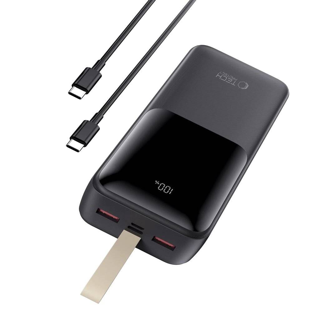 Powerbank Tech-Protect PB03 30000mAh 22.5W - schwarz
