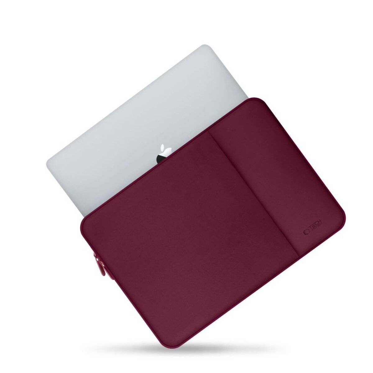 Tech-Protect Neopren-Laptoptasche 13″ - Burgunderrot