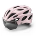 Rockbros Fahrradhelm Visier, abnehmbare UV-Brille, abnehmbares Unisex – Rosa Rockbros Fahrradhelm Visier, abnehmbare UV-Brille, abnehmbares Unisex – Rosa