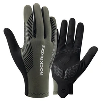 Rockbros Fahrradhandschuhe Frühling/Sommer/Herbst, Full, Größe: L - Grün Rockbros Fahrradhandschuhe Frühling/Sommer/Herbst, Full, Größe: L - Grün