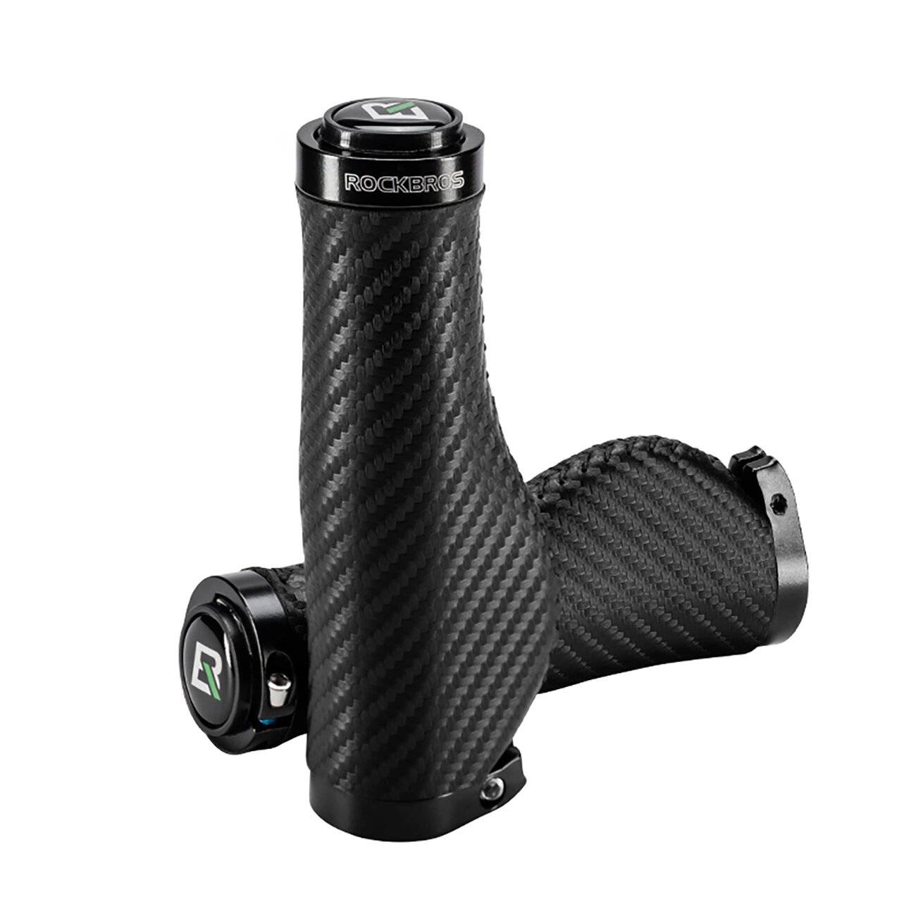 Rockbros Bike Grips Twisted Ergonomische Anti-Rutsch-Griffe - Schwarz