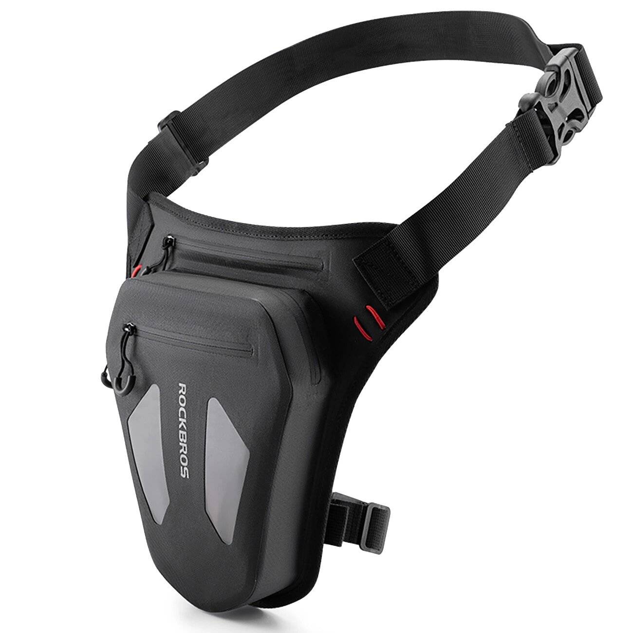 Rockbros Motorradtasche Beine, Oberschenkel, Taille, Schulter, Schwarz