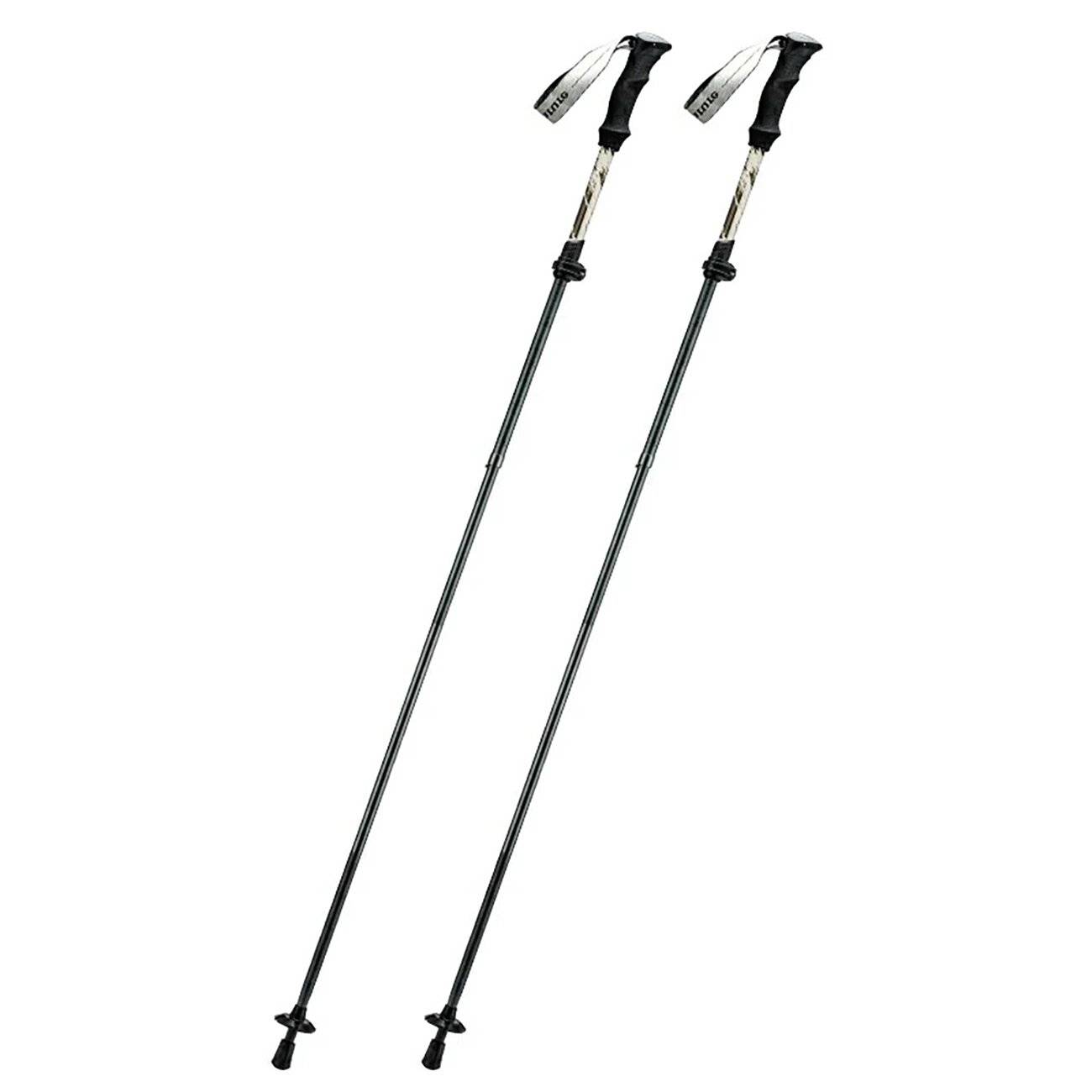 Qunature Nordic Walking Trekkingstock Aluminium 110 – 130 cm 1 Stk. - Braun