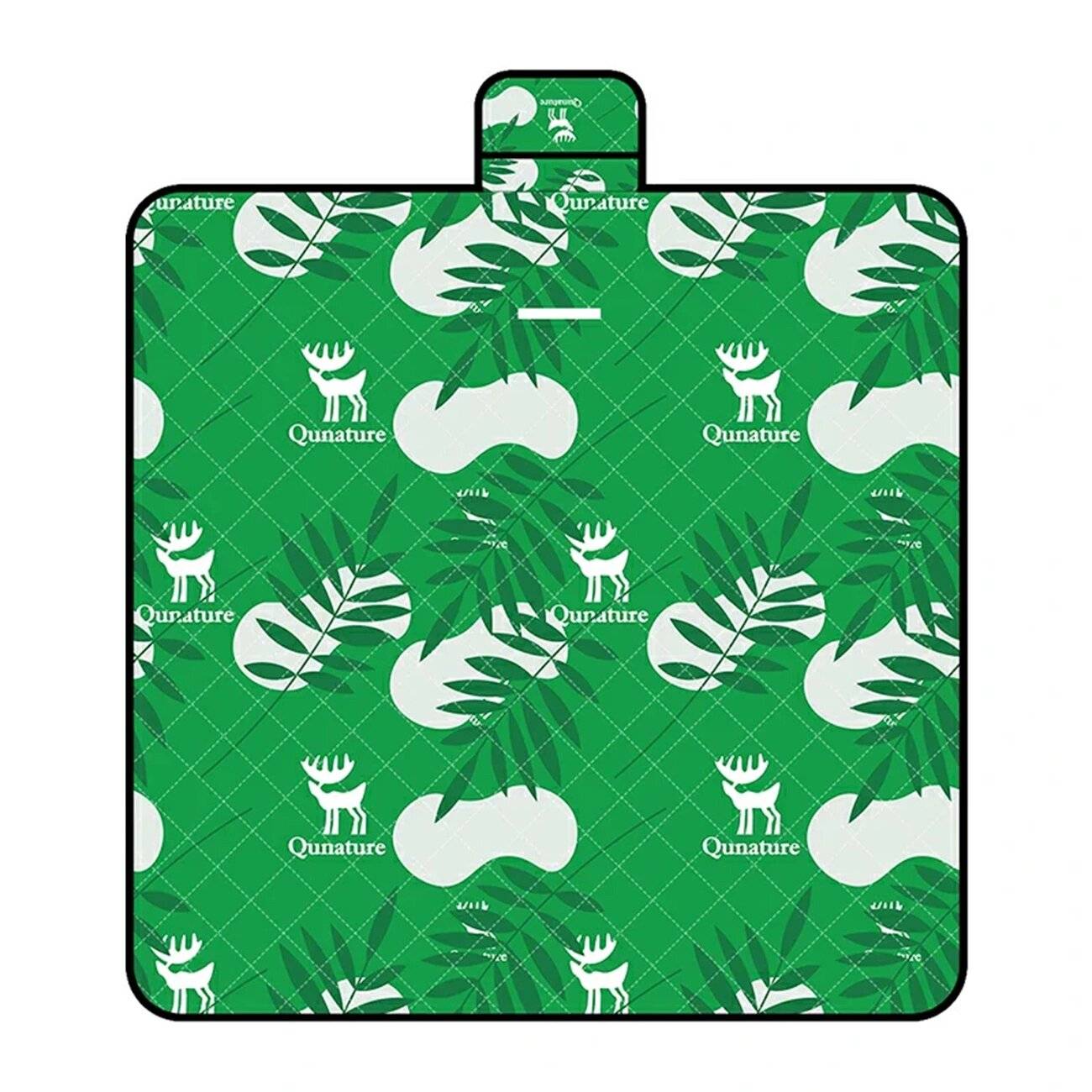 Qunature Picknickmatte wasserdichte Campingdecke 2 x m - Grün