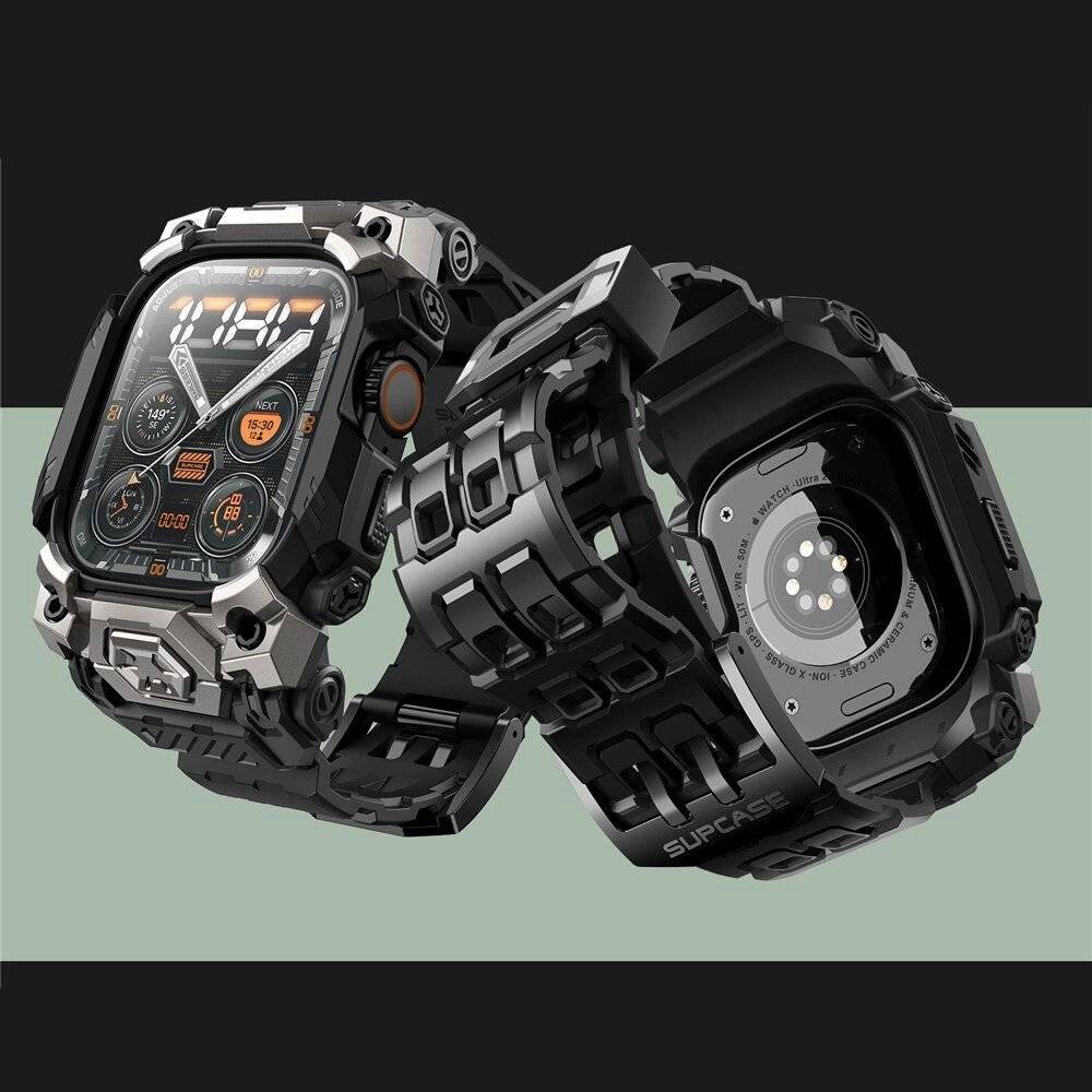 Supcase Unicorn Beetle Ore Case Apple Watch Ultra 1 / 2 49mm - Schwarz