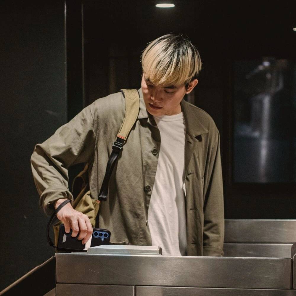 Spigen Wallet "S" Hülle Samsung Galaxy S25+ - Schwarz