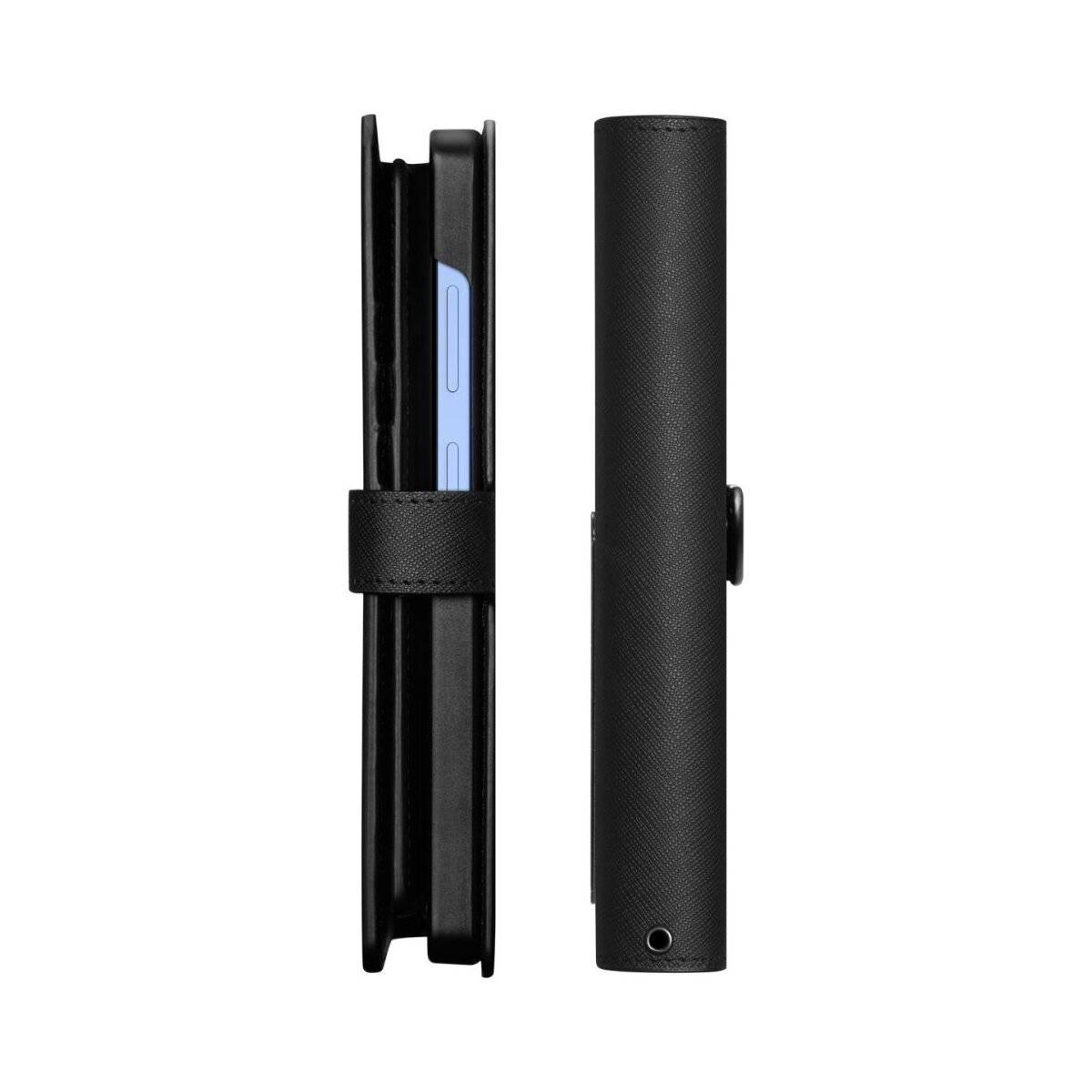 Spigen Wallet S Hülle Kompatibel mit Samsung Galaxy S25 Schwarz