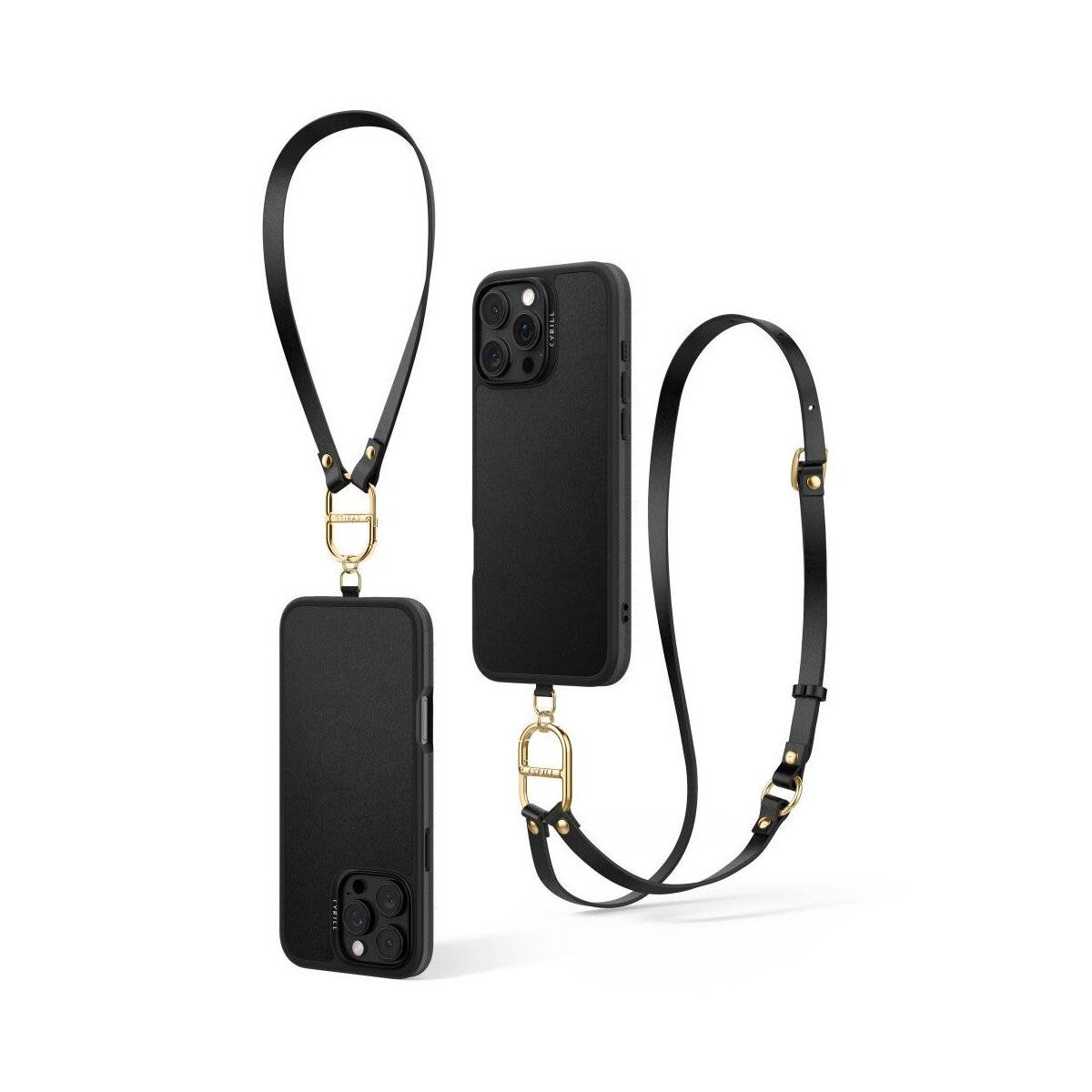 Spigen Cyrill Classic Charm mit Magnetfunktion Hülle Kompatibel mit iPhone 16 Pro Max Schwarz