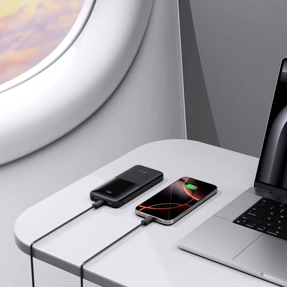 Powerbank Tech-Protect PB01 10000mAh 22.5W - schwarz