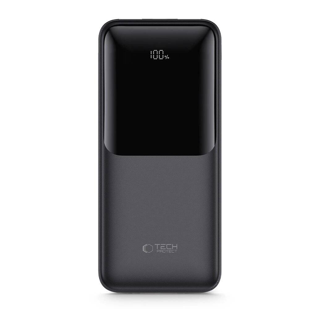 Powerbank Tech-Protect PB01 10000mAh 22.5W - schwarz