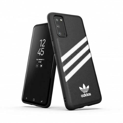 Adidas OR Moulded Case PU Samsung Galaxy S20 - Schwarz Weiß