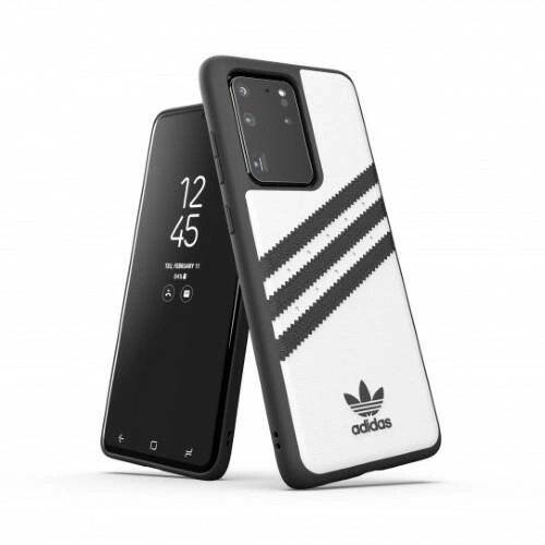 Adidas OR Moudled Case PU Samsung Galaxy S20 Ultra - Weiß Schwarz