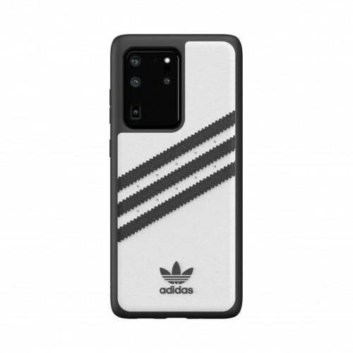 Adidas OR Moudled Case PU Samsung Galaxy S20 Ultra - Weiß Schwarz