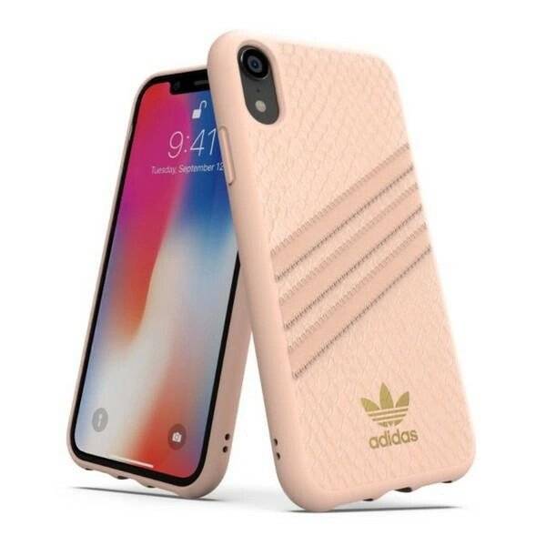 Adidas OR Moulded Case Snake iPhone Xr - Rosa