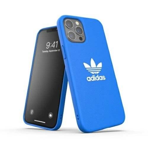 Adidas OR Moulded Case Basic iPhone 12 Pro Max - Blau Weiß