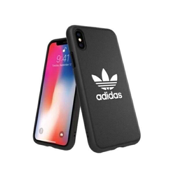 Adidas OR Moulded Case Basic iPhone X / XS - Schwarz Weiß