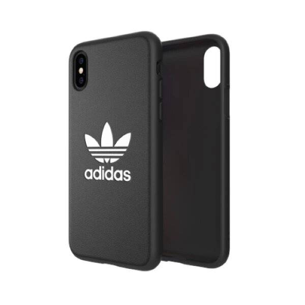 Adidas OR Moulded Case Basic iPhone X / XS - Schwarz Weiß