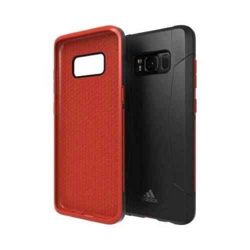 Adidas SP Solo Hülle Samsung Galaxy S8 - Schwarz Rot