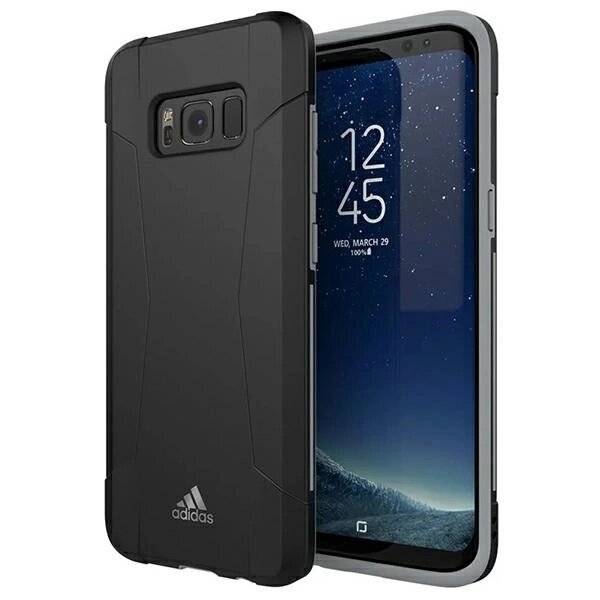Adidas SP Solo Case Samsung Galaxy S8 - Schwarz Grau